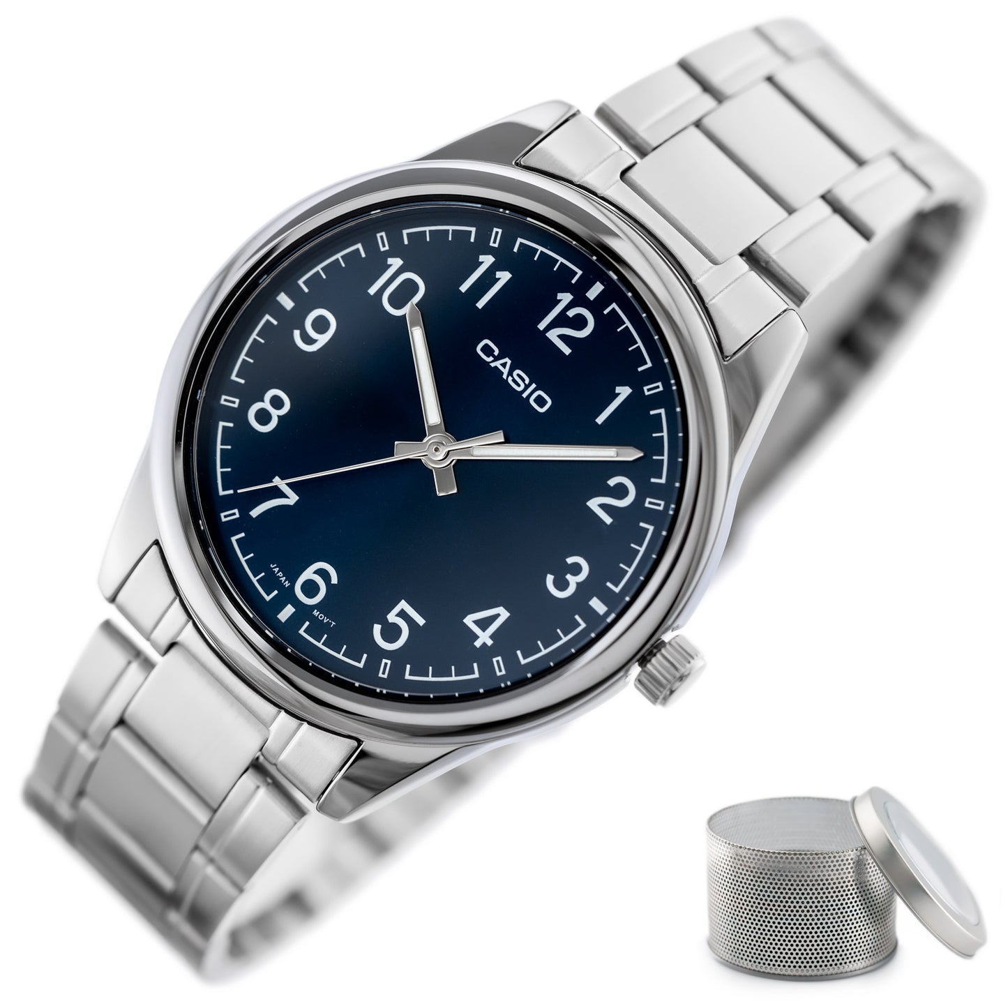 ΑΝΔΡΙΚΟ ΡΟΛΟΙ CASIO MTP-V005D-2B4 + ΚΟΥΤΙ