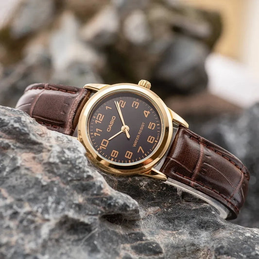 Συλλογή γυναικείων ρολογιών Casio LTP-V001GL-1B + BOX
