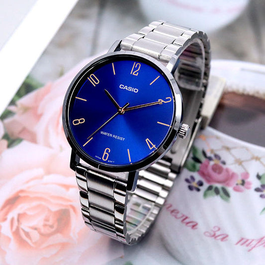 ΓΥΝΑΙΚΕΙΟ ΡΟΛΟΙ CASIO LTP-VT01D-2B2 (zd613f) + ΚΟΥΤΙ