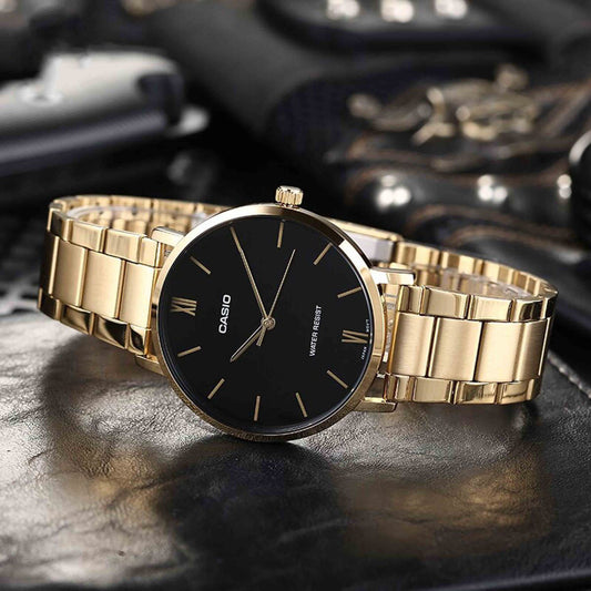 ΓΥΝΑΙΚΕΙΟ ΡΟΛΟΙ CASIO LTP-VT01G-1B (zd613d) + BOX