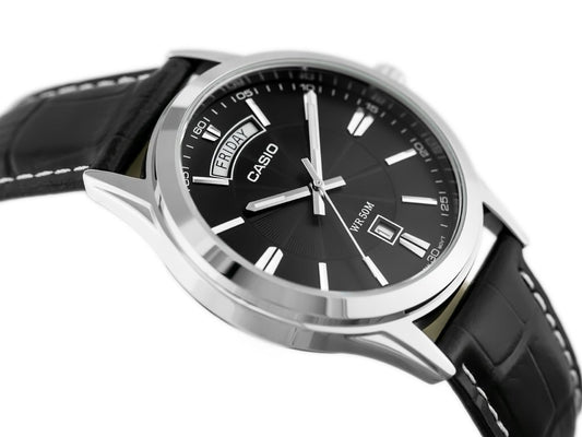 Ανδρικό ρολόι Casio Collection MTP-1381L-1A (zd076e) + BOX