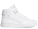 Sneakers νεανική adidas FORUM MID Παιδικά αθλητικά παπούτσια ψηλά καθημερινά λευκά (FZ2086)