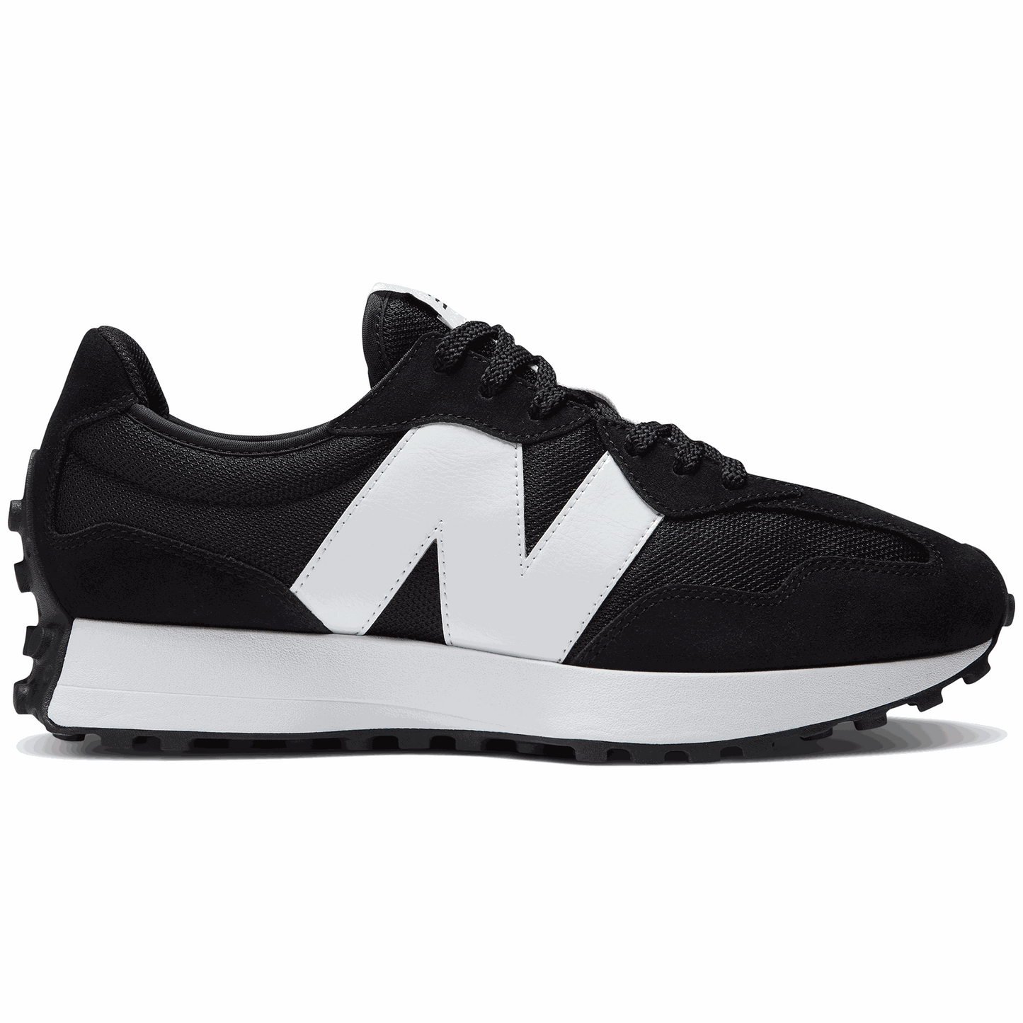Sneakers ανδρικά νέα ισορροπία 327 ρετρό αθλητικά παπούτσια μαύρο και άσπρο (MS327CBW)
