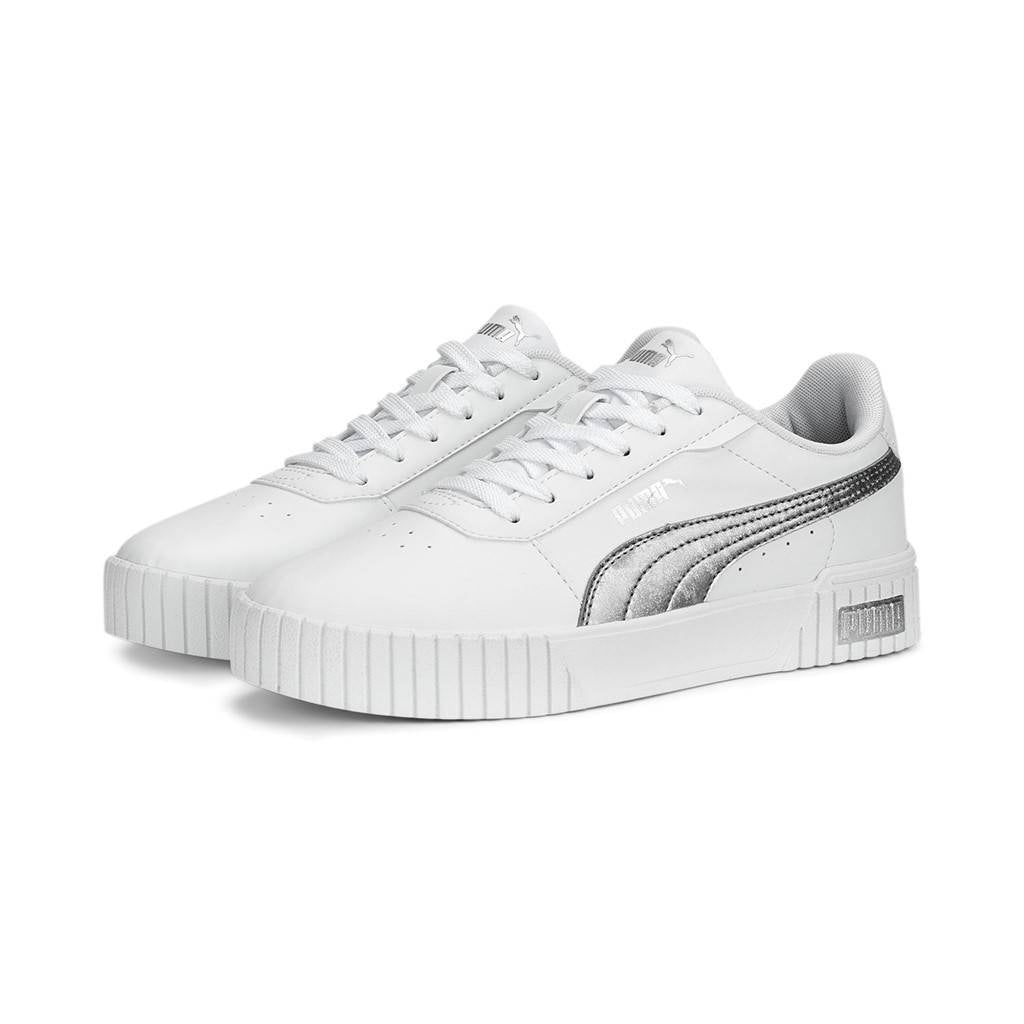 Γυναικεία παπούτσια τένις Πούμα Καρίνα 2.0 Space Metallics λευκό (389387-02)