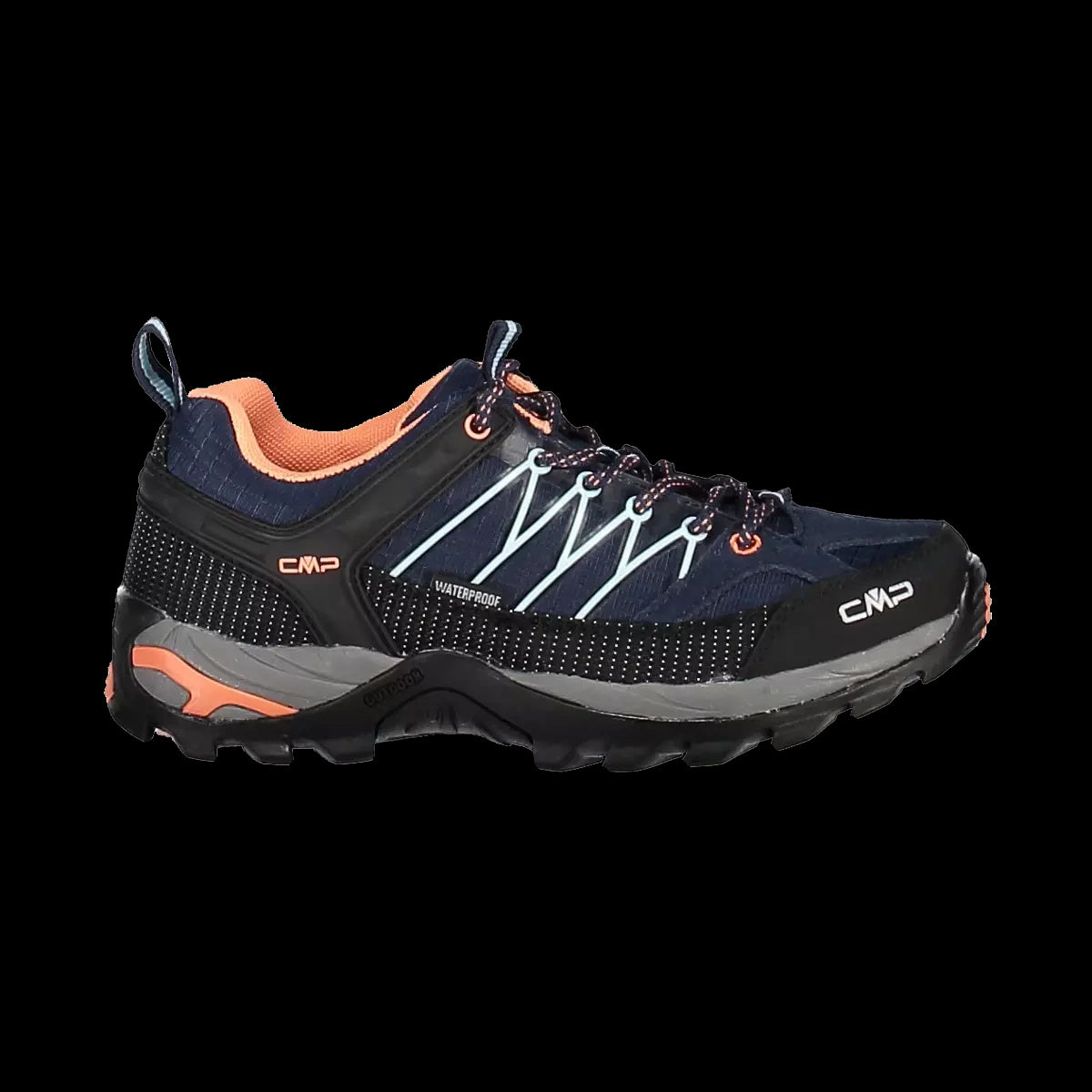 Γυναικεία CMP RIGEL LOW WMN TREKKING SHOE WP ναυτικές μπότες πεζοπορίας (3Q54456-92AD)