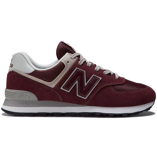 Sneakers ανδρική νέα ισορροπία 574 δερμάτινες μπότες μπορντ σπορ (ML574EVM)