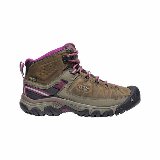 Γυναικεία παπούτσια πεζοπορίας Keen Targhee III MID WP αδιάβροχο καφέ (KE-1018178)