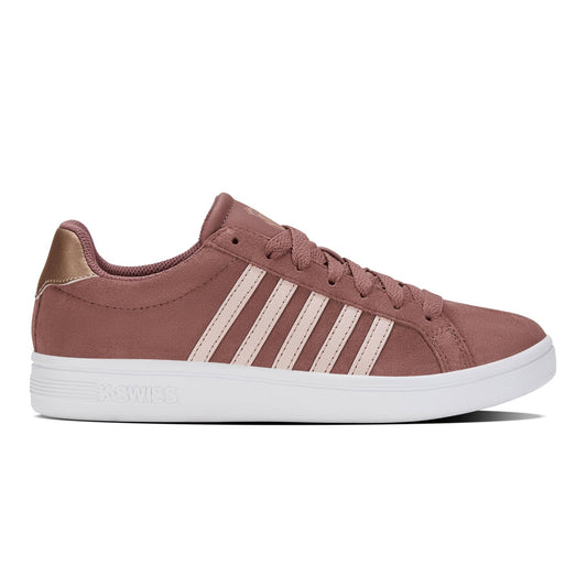 K-Swiss Court Tiebreak SDE γυναικεία sneakers από φυσικό ροζ δέρμα (97012-665-M)