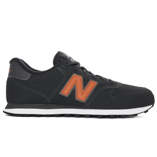 Sneakers ανδρικά νέα ισορροπία 500 αθλητικά παπούτσια κλασικό μαύρο (GM500FB2)