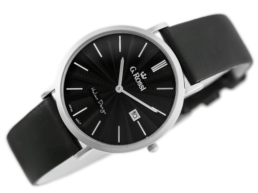 ΑΝΔΡΙΚΟ ΡΟΛΟΙ G. ROSSI - 10853A - SLIM (zg184c) + BOX