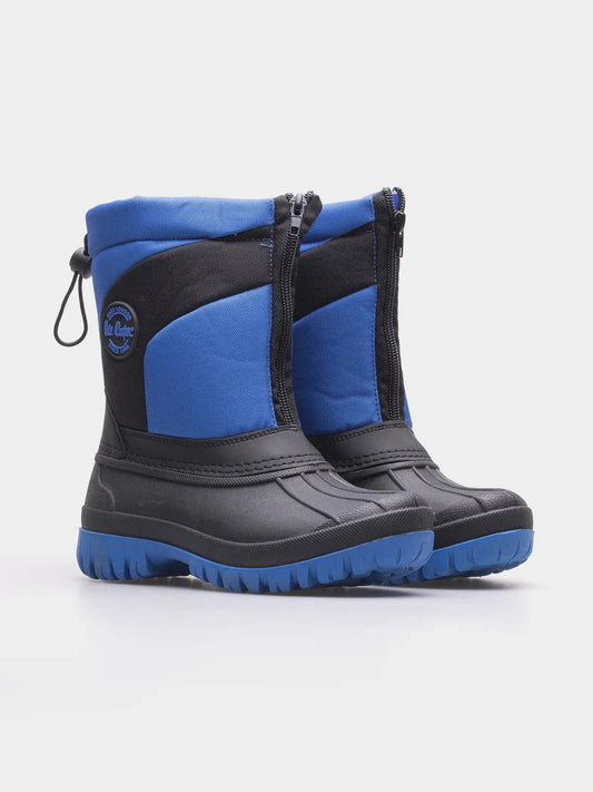 Χιονάνθρωποι Lee Cooper χειμερινά παπούτσια για παιδιά μαύρο/μπλε (LCJ-23-44-1990K)