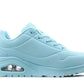 Sneakers women Skechers Uno αθλητικά παπούτσια κάθε μέρα μπλε (73690-LTBL)