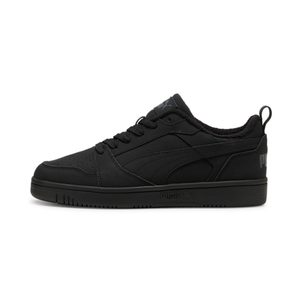 Sneakers ανδρών Puma Rebound v6 Low Nubuck αθλητικά παπούτσια τένις παπούτσια μαύρο (397475-03)