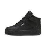 Πούμα Καρίνα γυναικών sneakers Street Mid WTR αθλητικά παπούτσια ψηλά για μαύρο αστράγαλο (398050-01)