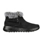 Χειμερινό μπότες Skechers On-The-Go Joy Πρώτα Παπούτσια σουέτ με μαύρη γούνα (144041-BKGY)