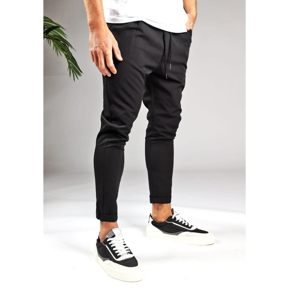 Chino Φόρμα OEM 1236 Mαύρο slim fit