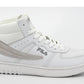 Sneakersy wysokie damskie Fila Noclaf MID WMN buty sportowe za kostkę białe (FFW025410004)