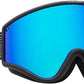 Gogle snowboardowe damskie/męskie Volcom Yae zimowe sportowe narciarskie niebieskie (VG0722319)