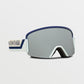 Σνόουμπορντ γυαλιά Volcom GARDEN DARK BLUE OFF WHITE SKY/SILVER CHROME (VG01221106)