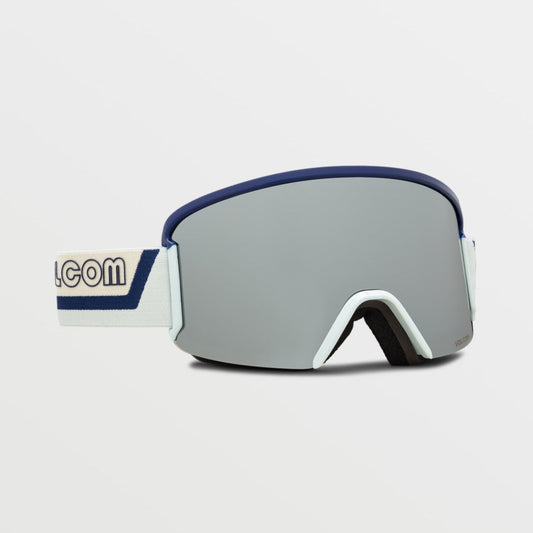 Σνόουμπορντ γυαλιά Volcom GARDEN DARK BLUE OFF WHITE SKY/SILVER CHROME (VG01221106)
