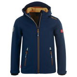 Παιδικό μπουφάν Softshell TrollKkds Παιδικό Jacket Trollfjord με ναυτικό καπό (161-146)