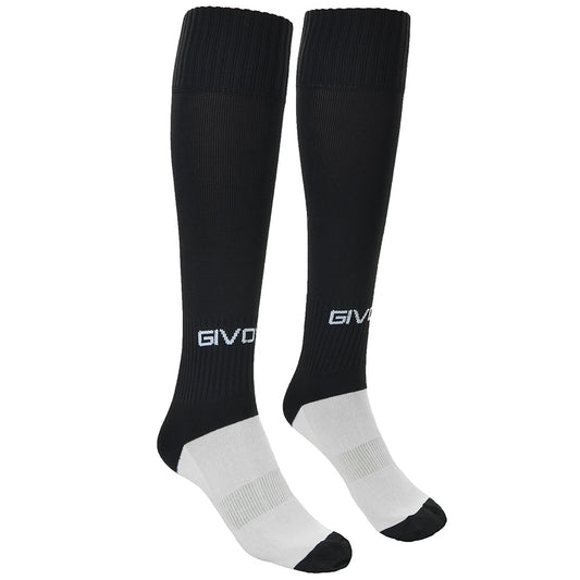 Μαύρες κάλτσες ποδοσφαίρου Givova Calcio C001 0010