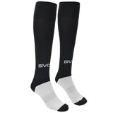 Μαύρες κάλτσες ποδοσφαίρου Givova Calcio C001 0010