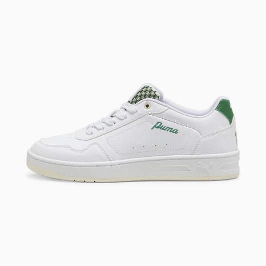 Γυναικείο Puma Court Classy Blossom Λευκό Αρχείο αθλητικά παπούτσια με λευκό ecoskin (395092-01)
