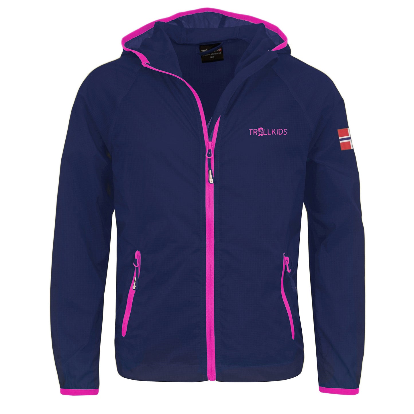 Παιδικό μπουφάν βροχής Trolkids Kids Fjell Running Jacket ρόδι όπλο (909-114)