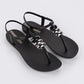 Καλοκαίρι Ιαπωνική κατηγορία Ipanema γυναικών Blown Up Sandal Fem beach σανδάλια μαύρο (83507-AQ975)