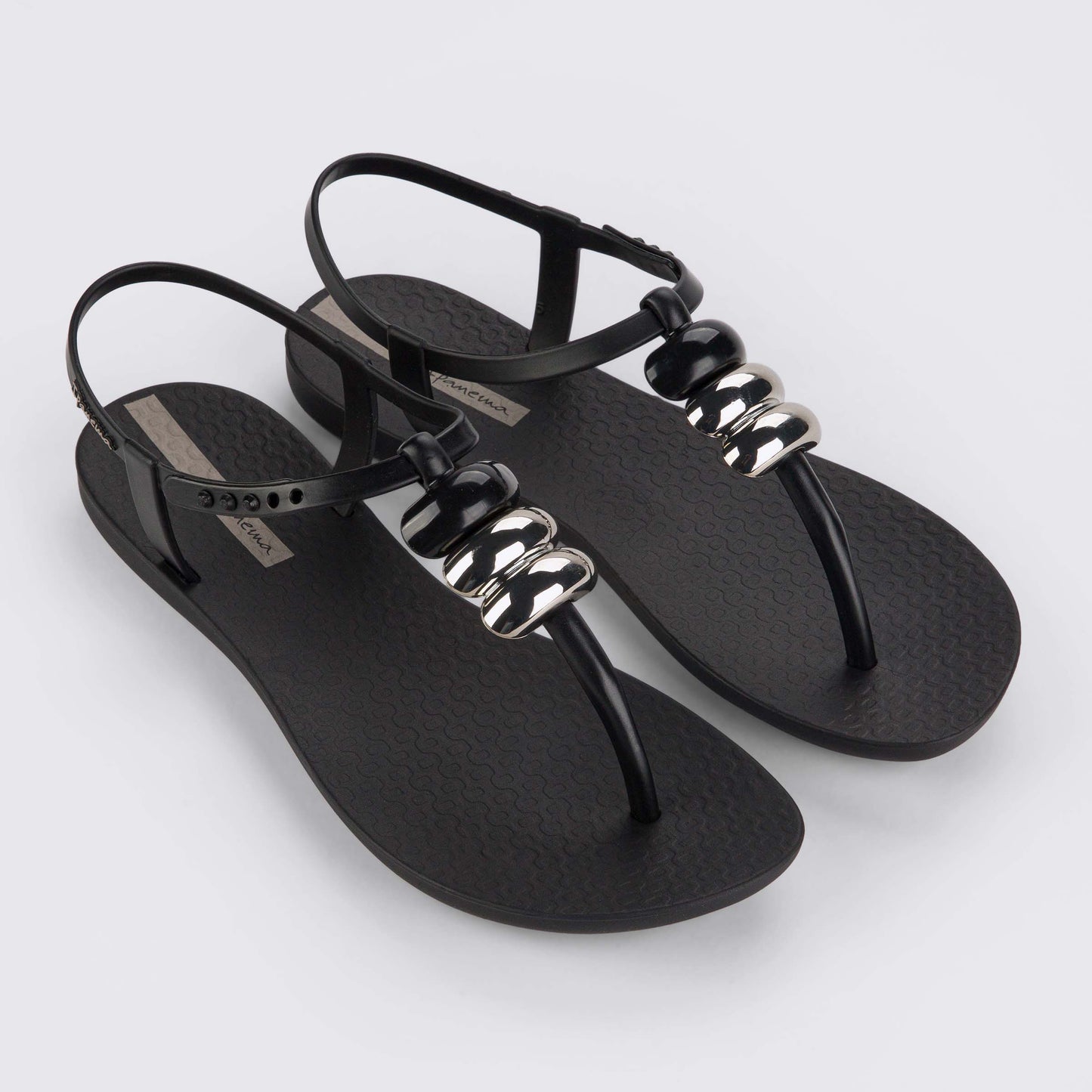 Καλοκαίρι Ιαπωνική κατηγορία Ipanema γυναικών Blown Up Sandal Fem beach σανδάλια μαύρο (83507-AQ975)