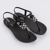Καλοκαίρι Ιαπωνική κατηγορία Ipanema γυναικών Blown Up Sandal Fem beach σανδάλια μαύρο (83507-AQ975)