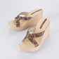 High women's Ipanema High Fashion Slide για το μπεζ του καλοκαιριού (83520-AQ407)