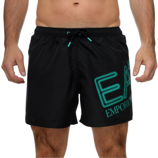 Ανδρικά μαγιό EA7 Emporio Armani 902000-4R736-0020 μποξεράκι σορτς μαύρο NERO