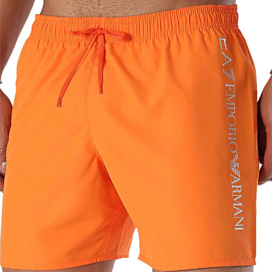 Ανδρικό μαγιό EA7 Emporio Armani μαγιό 902035-CC720-20262 πορτοκαλί μποξεράκια ΟΡΑΝΓΚΑΣ TIGER