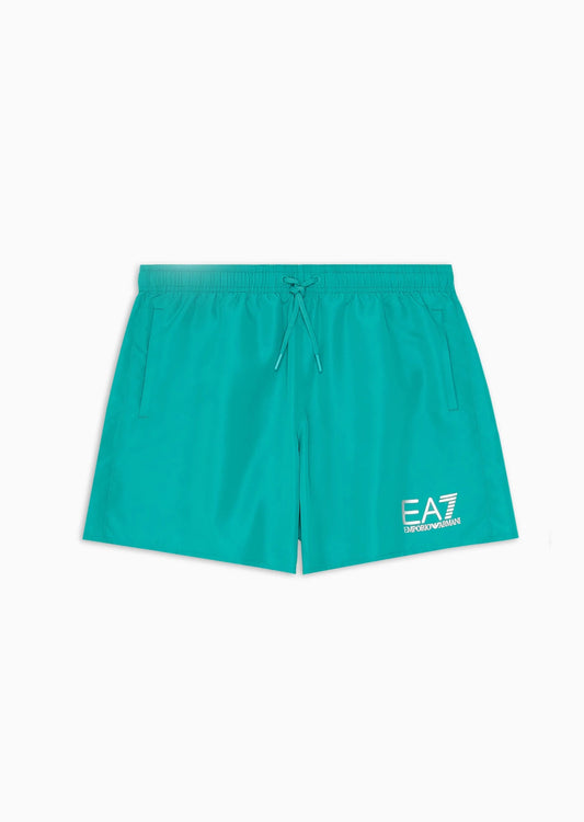Ανδρικά μαγιό EA7 Emporio Armani 902000-CC721-26083 πράσινο μποξεράκι σορτς ΣΠΕΚΤΡΑ ΠΡΑΣΙΝΗ