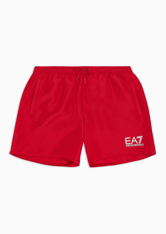 Ανδρικά μαγιό EA7 Εμπόριο Αρμάνι 902000-CC721-41174 μποξέρ κολυμβητές κόκκινο SALSA