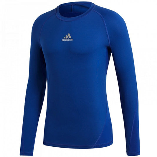 Παιδικό T-shirt Adidas Alphaskin Sport LS Tee JUNIOR, μπλε CW7323