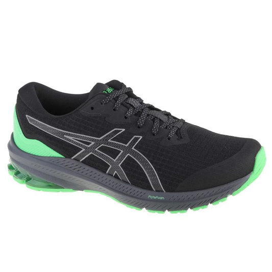 Running shoes Asics GT-1000 11 Lite-Show αθλητική προπόνηση μαύρο / πράσινο (1011B480-001)