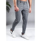 Chino Παντελόνι OEM Comfy 60058 Γκρί Ριγέ slim fit