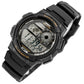 ΑΝΔΡΙΚΟ ΡΟΛΟΙ CASIO AE-1000W-1AV - ΠΑΓΚΟΣΜΙΑ ΩΡΑ + ΚΟΥΤΙ