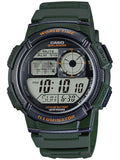 ΑΝΔΡΙΚΟ ΡΟΛΟΙ CASIO AE-1000W 3AVDF (zd073b) - ΠΑΓΚΟΣΜΙΑ ΩΡΑ + ΚΟΥΤΙ