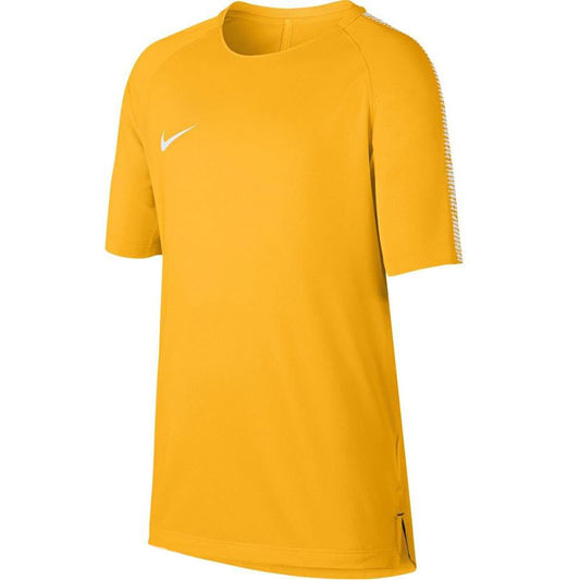 Nike Breathe Squad SS Top JUNIOR παιδικό μπλουζάκι κίτρινο 859877 845