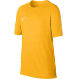 Nike Breathe Squad SS Top JUNIOR παιδικό μπλουζάκι κίτρινο 859877 845