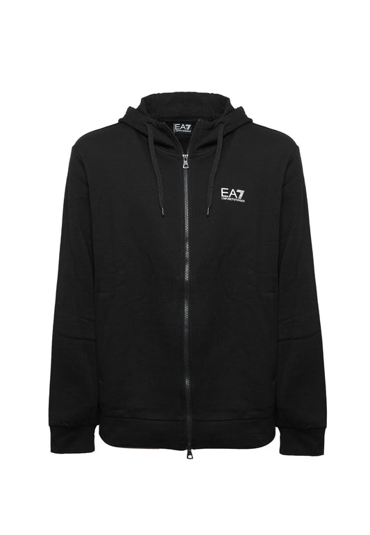 Ανδρική κουκούλα EA7 Emporio Armani φόρμας μαύρο (8NPM38-PJVTZ-1200)