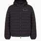 Ανδρικό μπουφάν EA7 Emporio Armani χειμώνα ζεστό μαύρο (6DPB16-PNHAZ-1200)