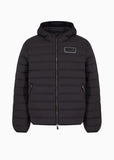 Ανδρικό μπουφάν EA7 Emporio Armani χειμώνα ζεστό μαύρο (6DPB16-PNHAZ-1200)