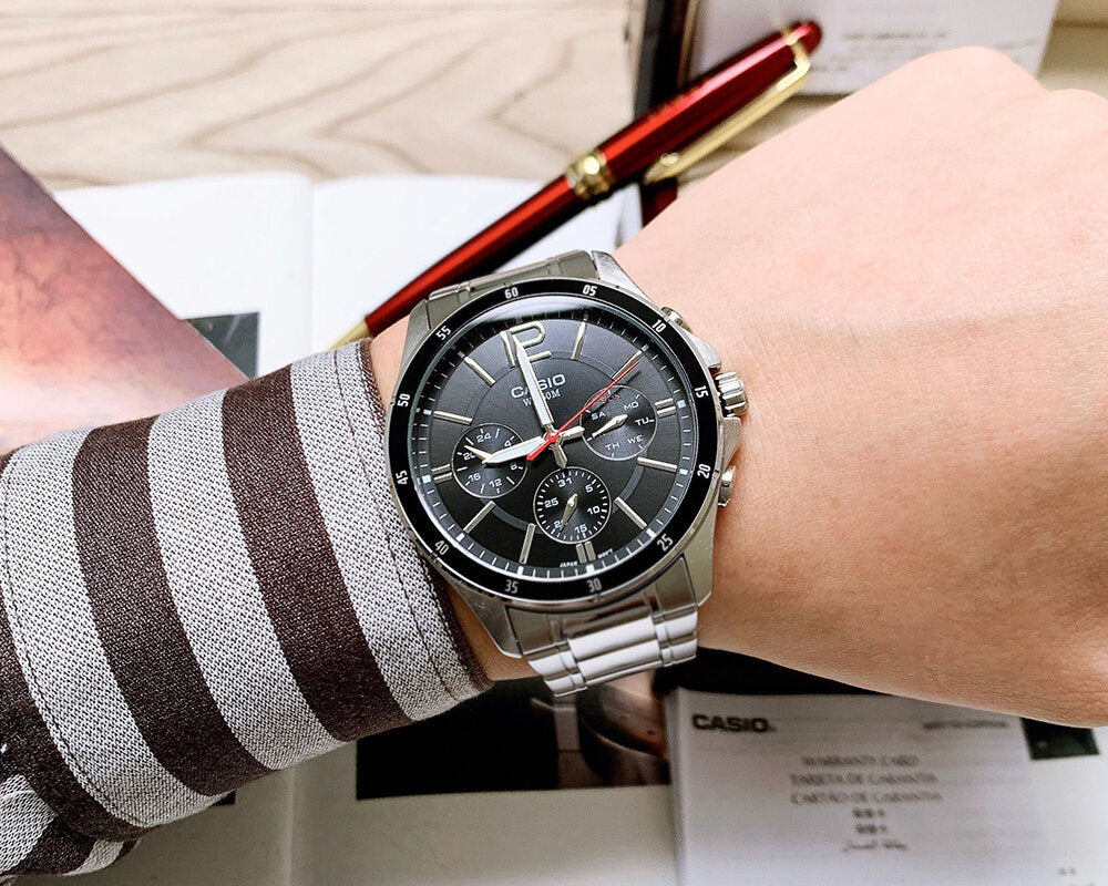 ΑΝΔΡΙΚΟ ΡΟΛΟΙ CASIO MTP-1374D-1AV (zd063b) + BOX