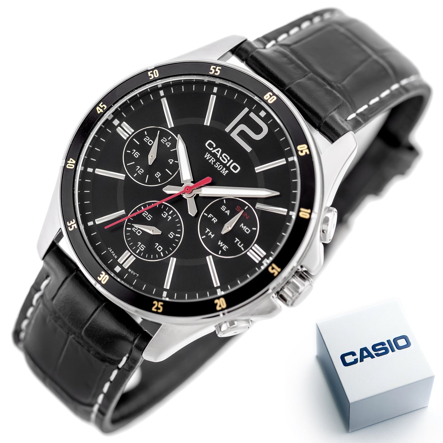 ΑΝΔΡΙΚΟ ΡΟΛΟΙ CASIO MTP-1374L-1AV (zd064b) + BOX