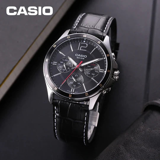 ΑΝΔΡΙΚΟ ΡΟΛΟΙ CASIO MTP-1374L-1AV (zd064b) + BOX